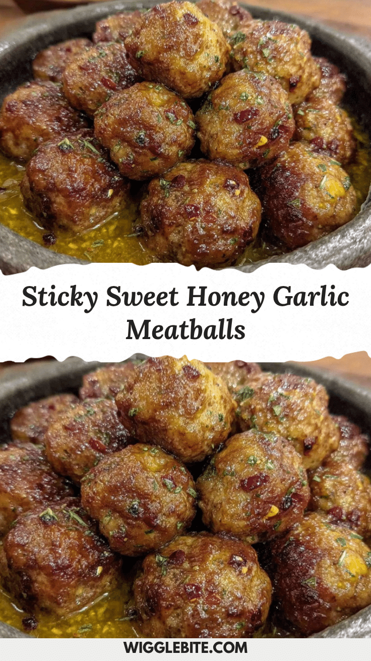 crockpot honey garlic meatballs recipe