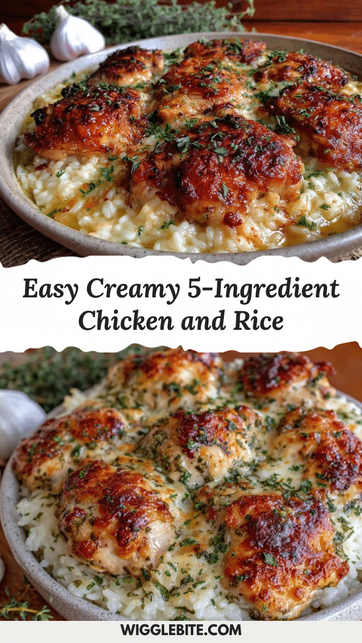 easy creamy chicken and rice casserole recipe