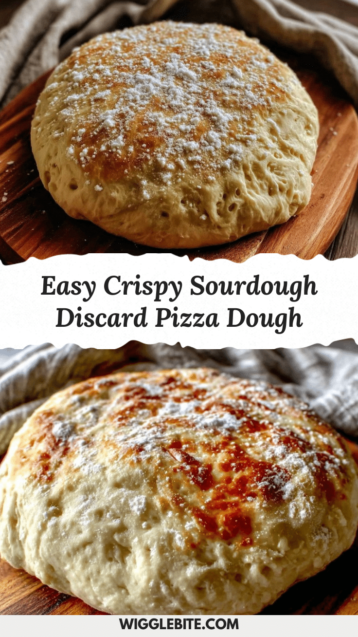 easy crispy sourdough discard pizza dough recipe