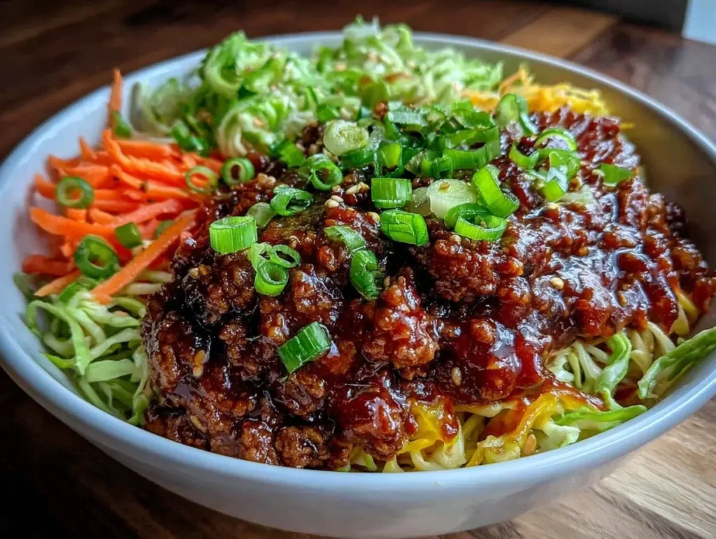 egg roll in a bowl - featured image