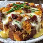 eggs benedict casserole - featured image