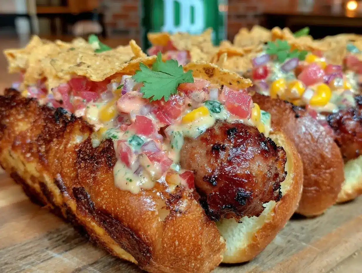 firecracker hot dogs preparation steps