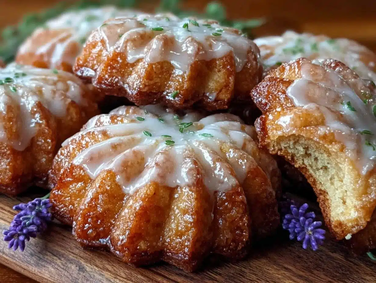 flower-shaped shortbread cookies - featured image
