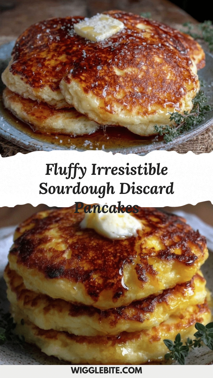 fluffy sourdough discard pancakes recipe