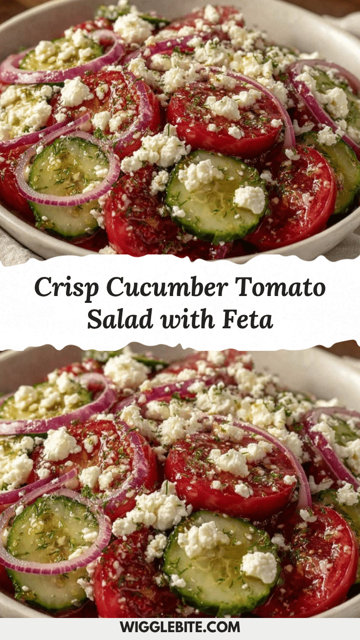 fresh cucumber tomato salad with feta recipe