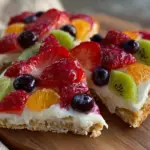fresh fruit pizza - featured image