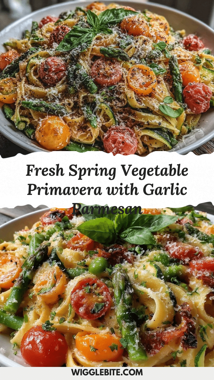 fresh spring vegetable primavera recipe