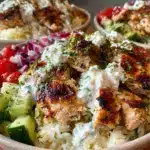 Greek chicken meal prep bowls - featured image