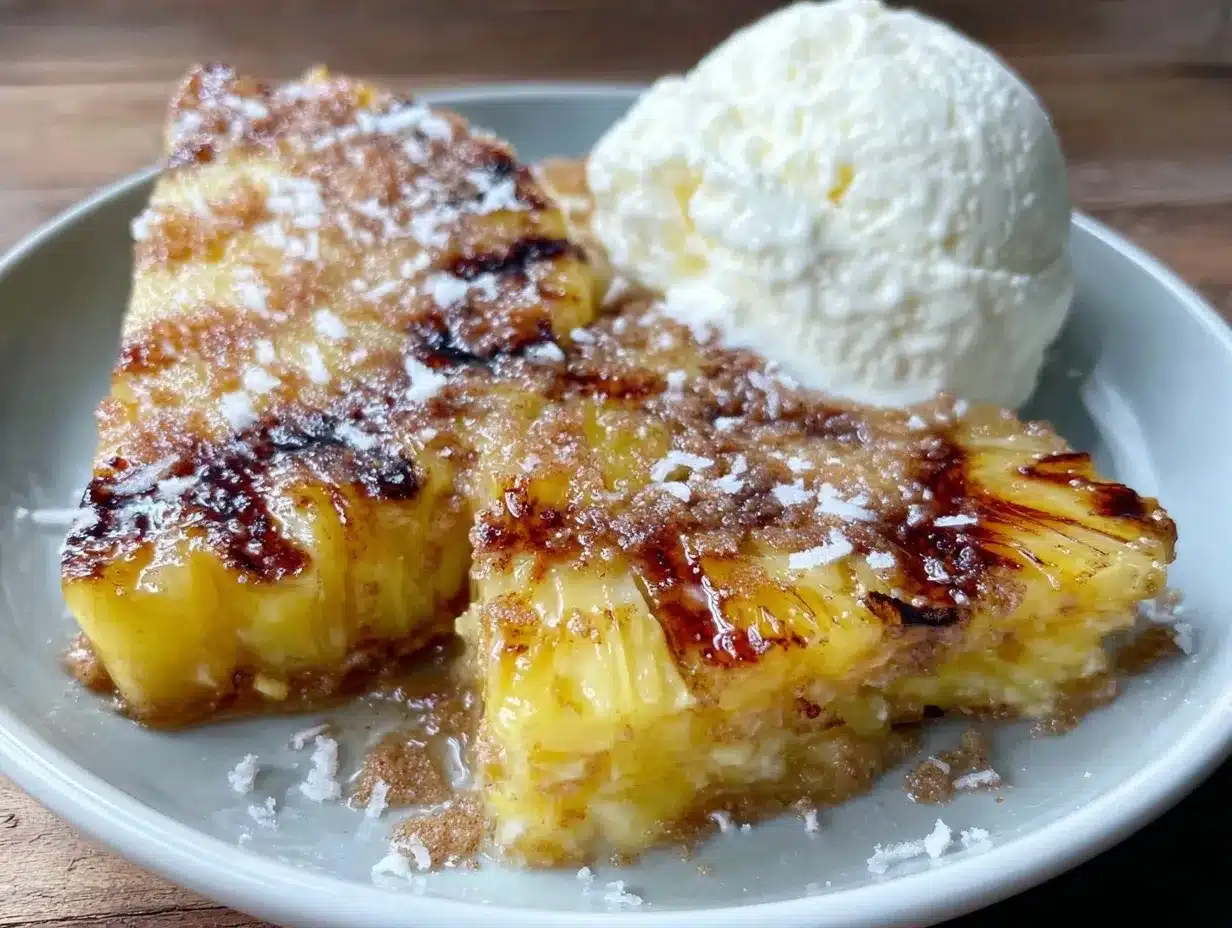 grilled pineapple recipe preparation steps