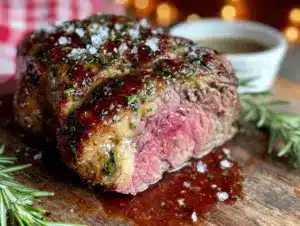 herb-crusted roasted lamb - featured image