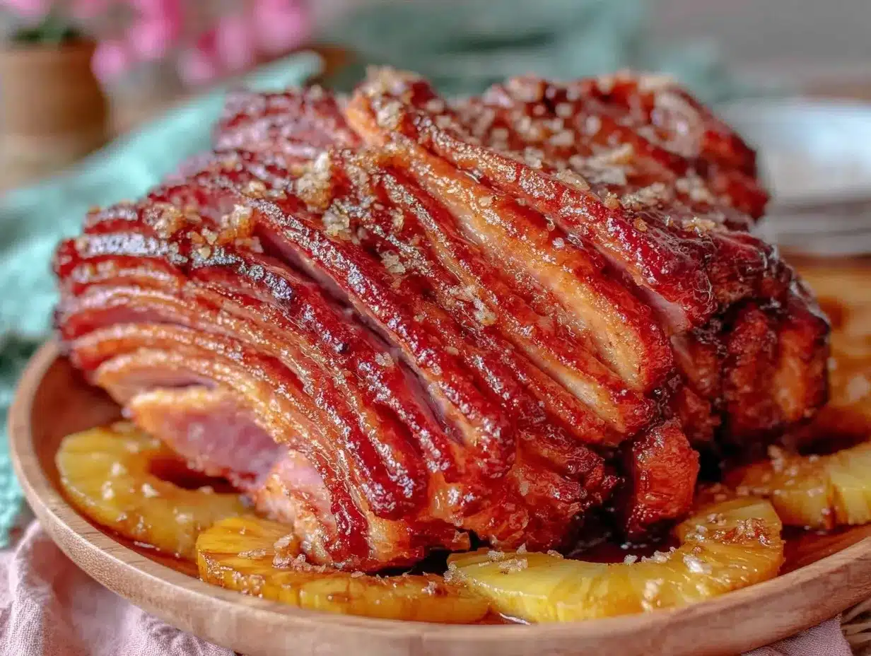 honey glazed spiral ham preparation steps