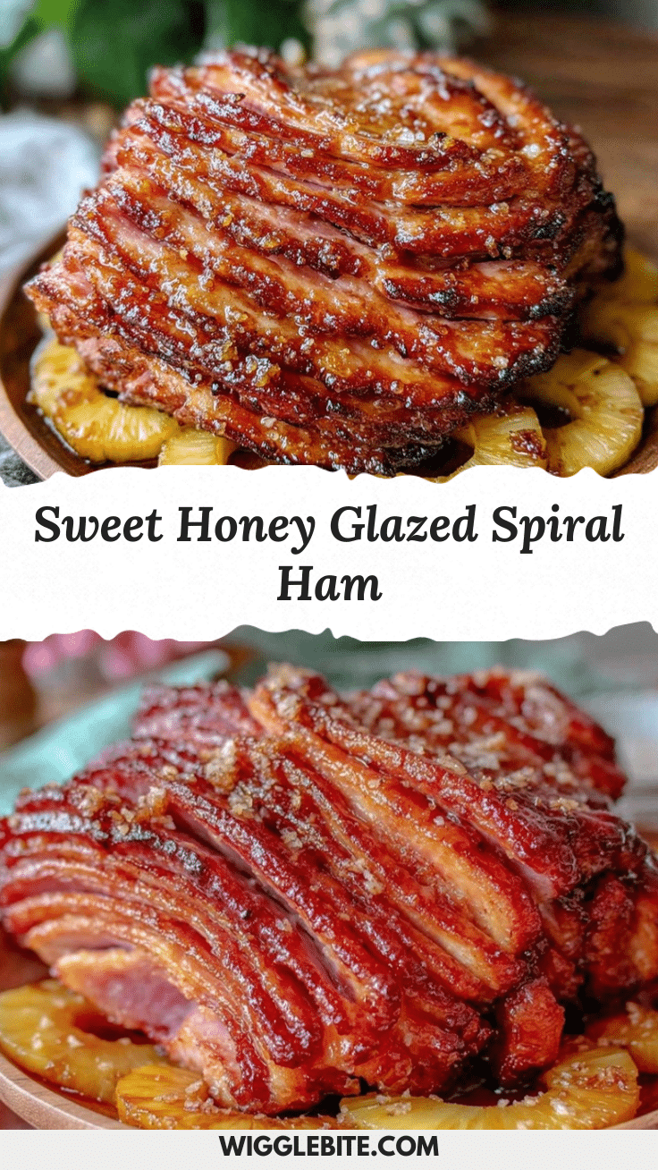honey glazed spiral ham recipe