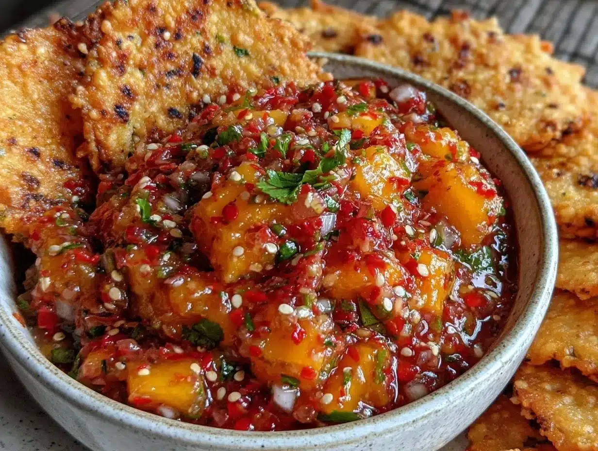 mango habanero salsa preparation steps