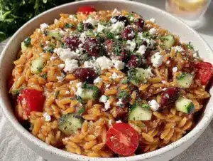 Mediterranean Orzo Salad - featured image