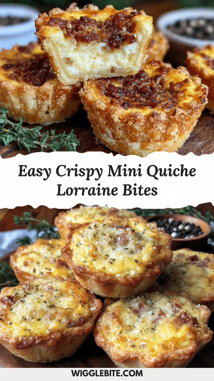 mini quiche Lorraine bites recipe