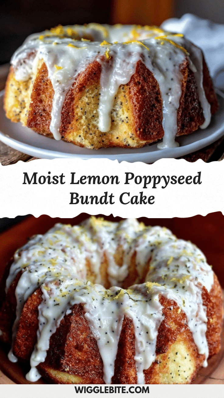 moist lemon poppyseed bundt cake recipe