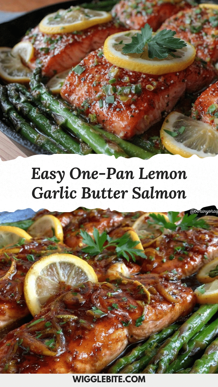 one-pan lemon garlic butter salmon recipe