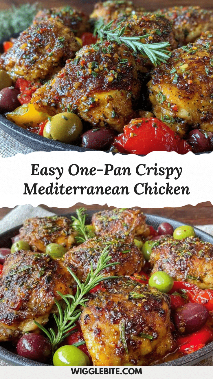 one-pan Mediterranean chicken thighs recipe