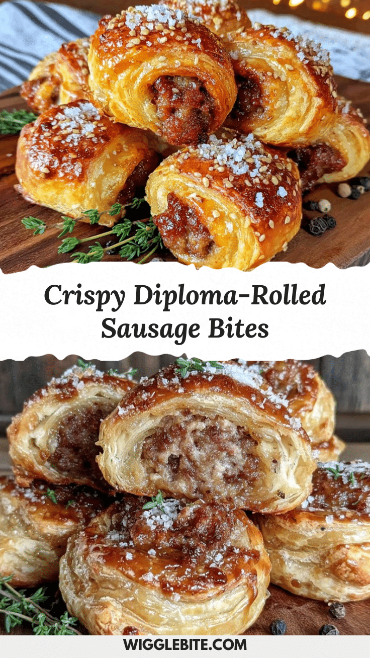 puff pastry sausage bites recipe