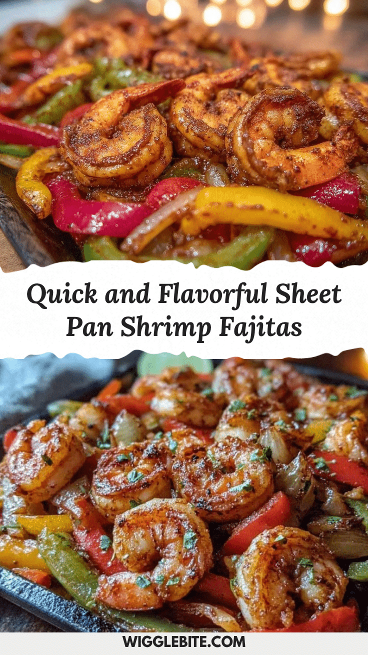 quick sheet pan shrimp fajitas recipe