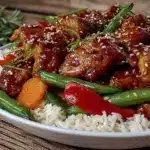 quick teriyaki chicken stir-fry - featured image