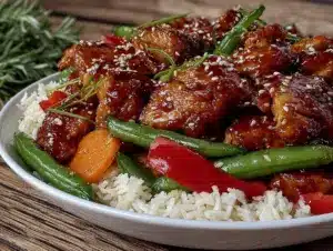 quick teriyaki chicken stir-fry - featured image