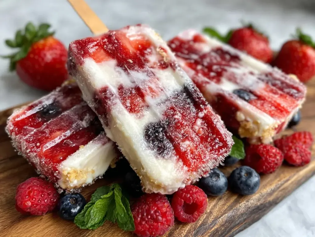 Refreshing Firecracker Popsicles - featured image