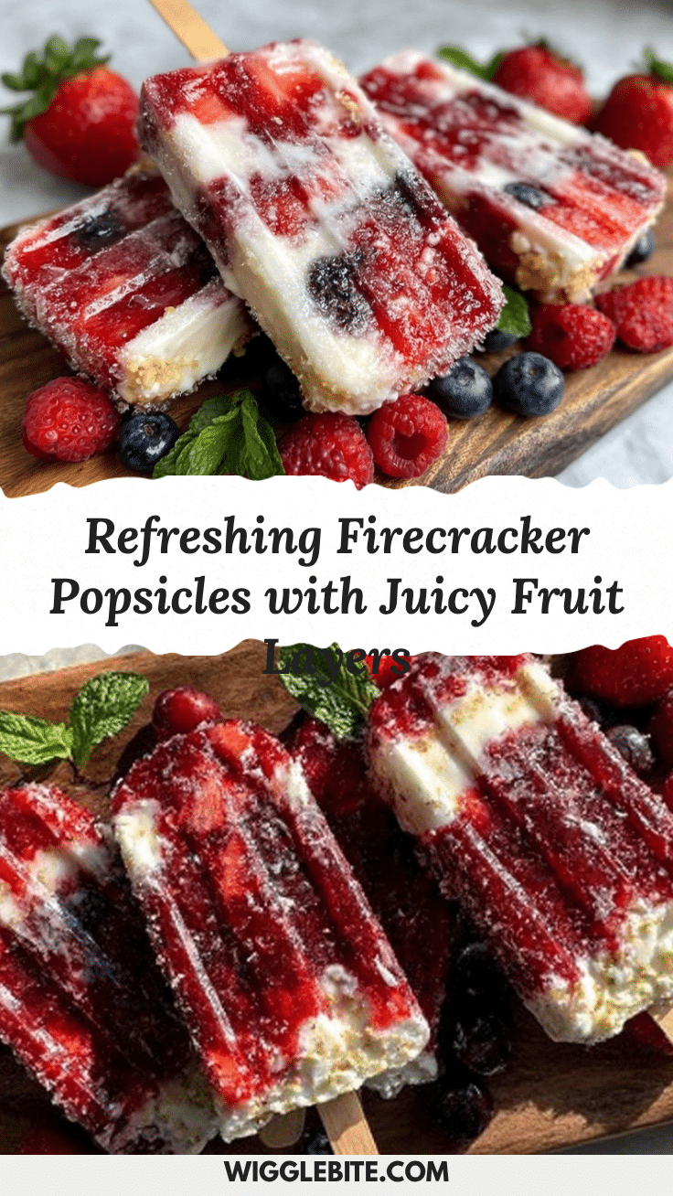 Refreshing Firecracker Popsicles recipe