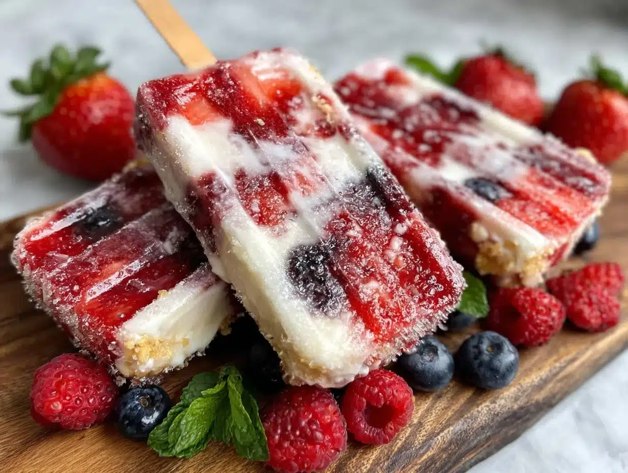 Refreshing Firecracker Popsicles - featured image