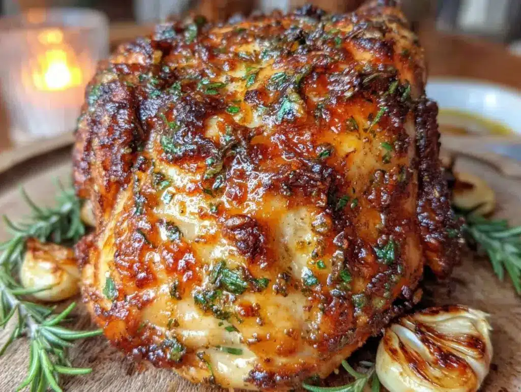 savory beer can chicken - featured image
