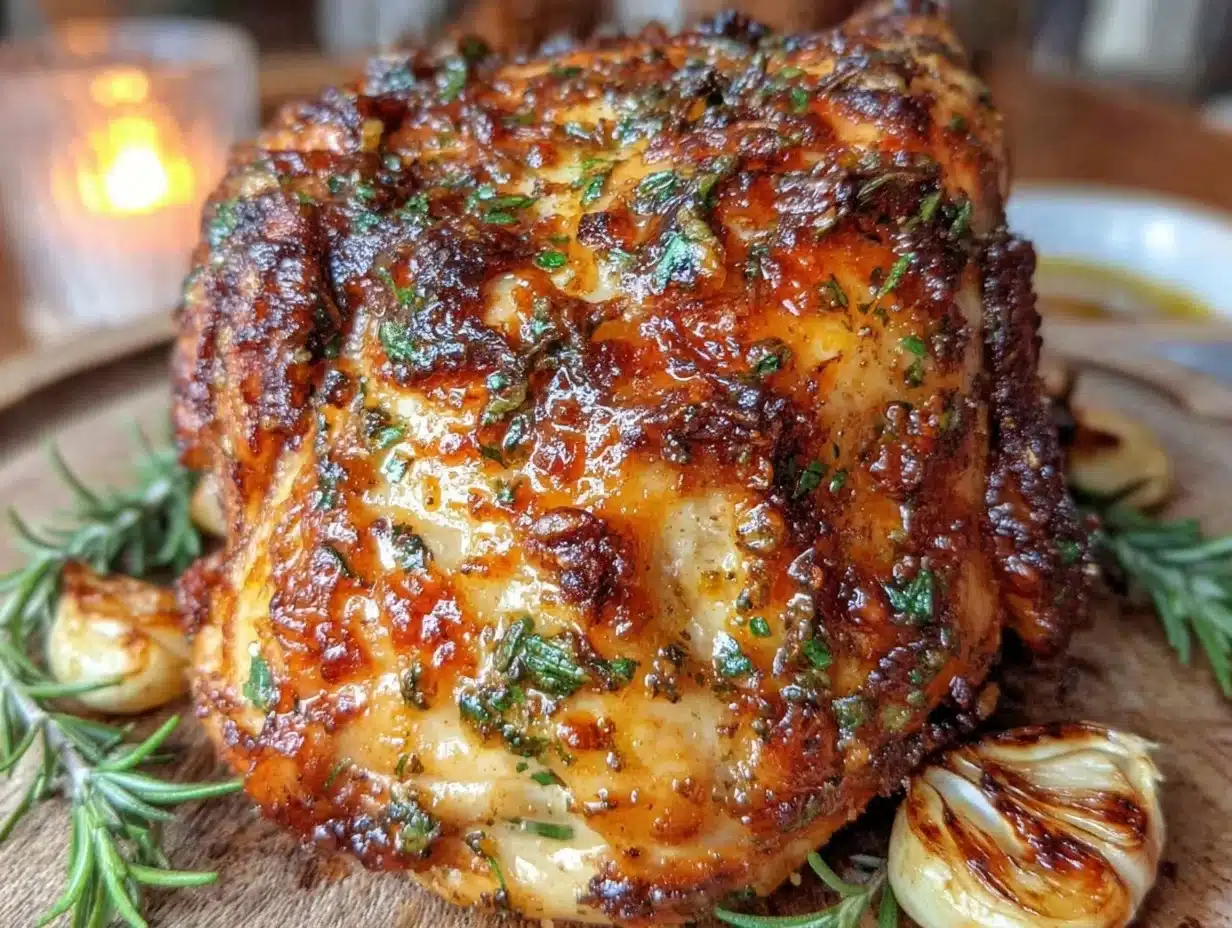 savory beer can chicken - featured image