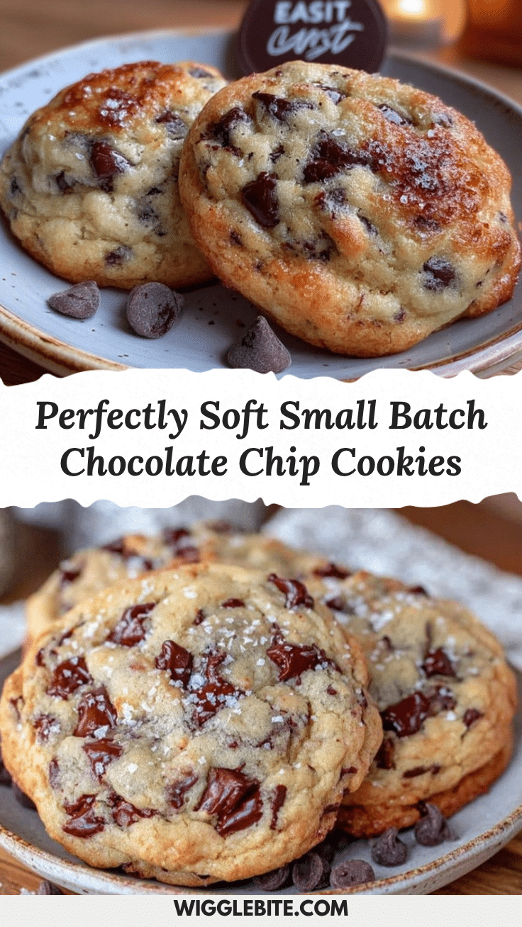 small batch chocolate chip cookies recipe