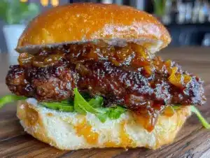 smashed smoked burger - featured image