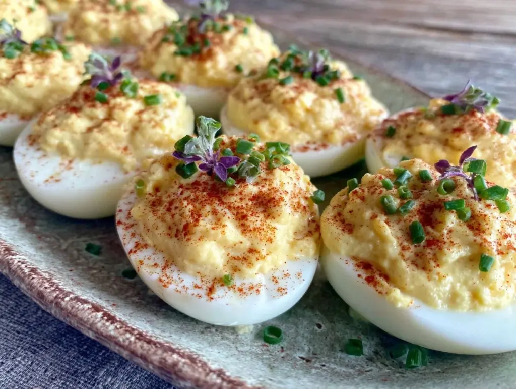 southern deviled eggs - featured image