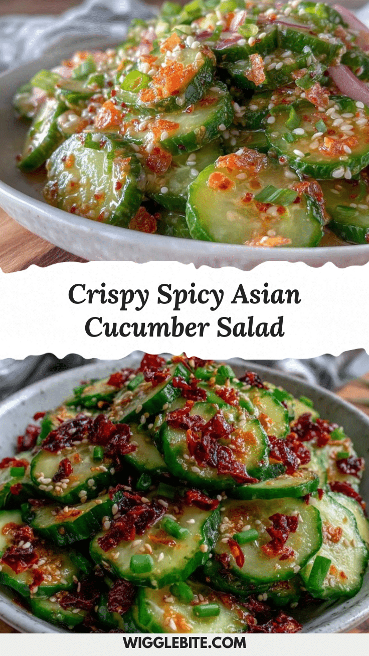 spicy asian cucumber salad recipe