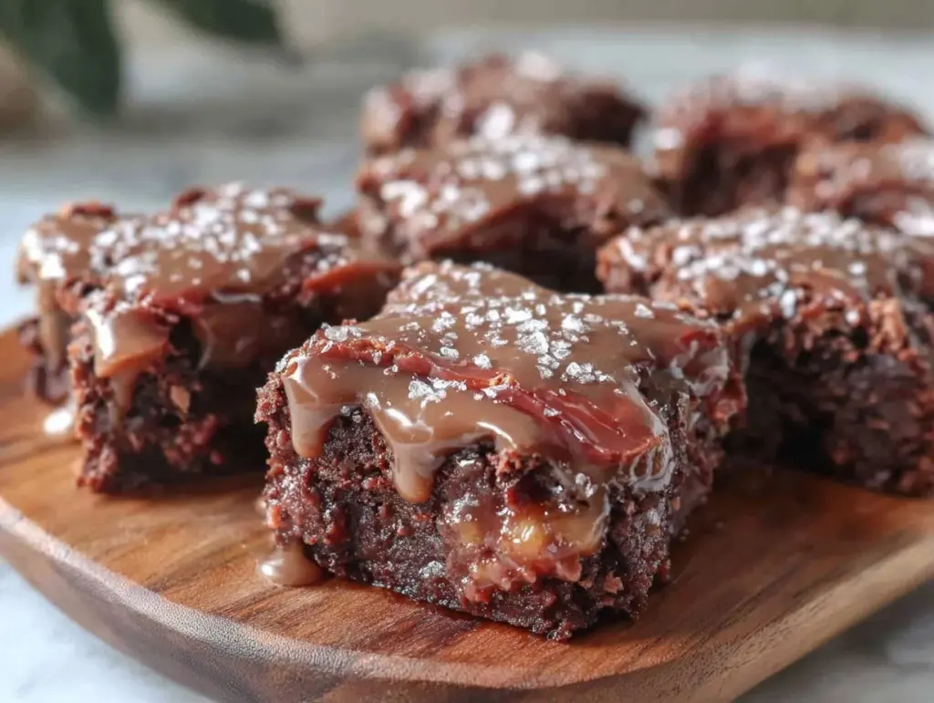 star-shaped brownie bites - featured image