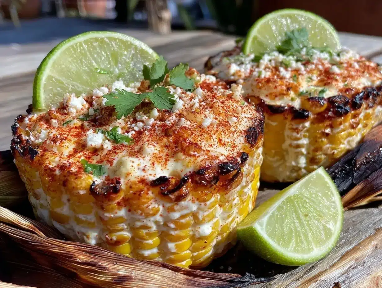 street-style elote corn cups preparation steps