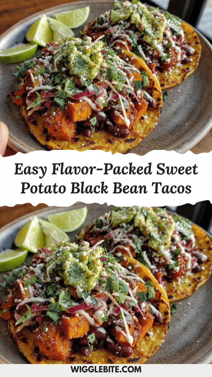 sweet potato black bean tacos recipe