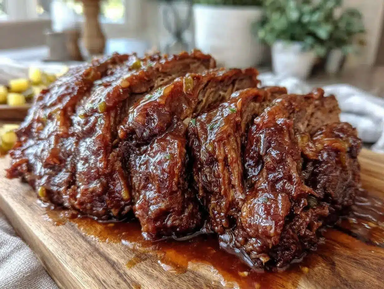 tender crockpot Mississippi pot roast preparation steps