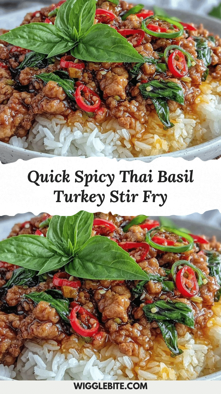 thai ground turkey basil stir fry recipe
