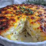 three-cheese au gratin potatoes - featured image