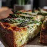 asparagus and gruyère quiche - featured image