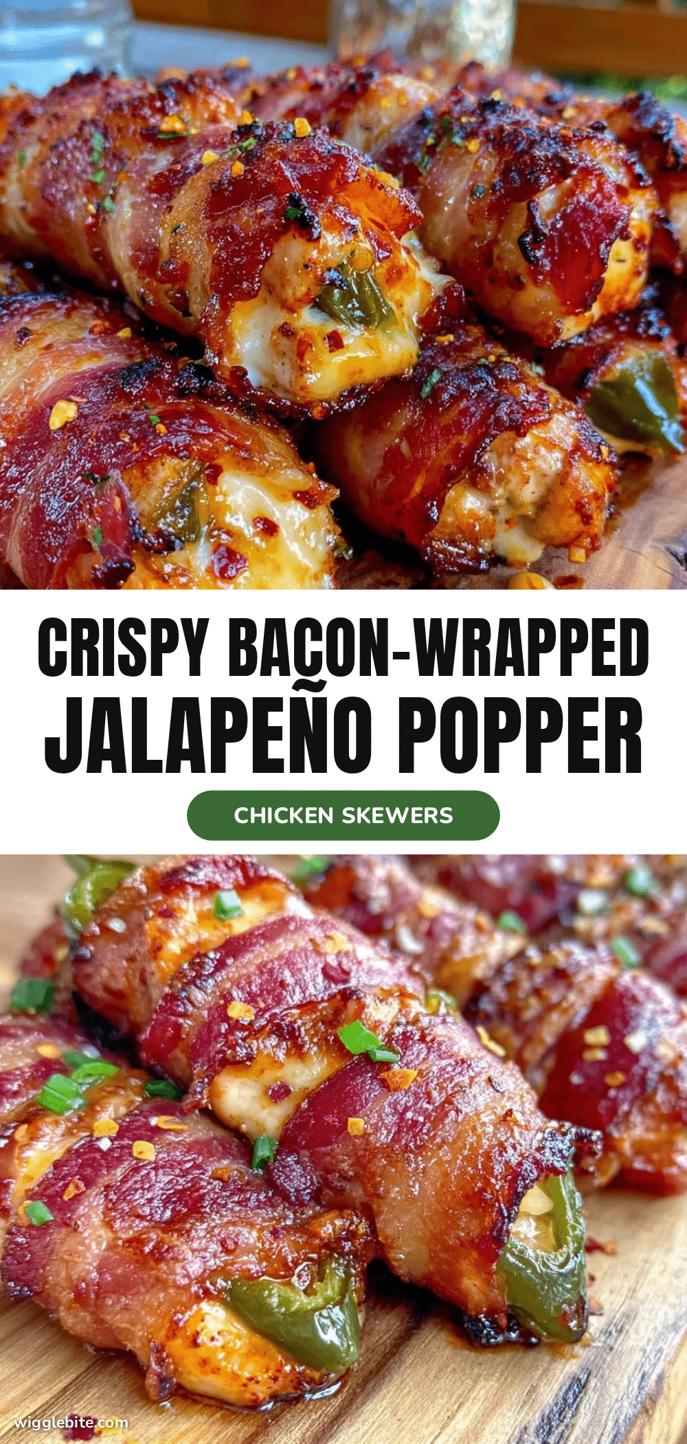 bacon-wrapped jalapeño popper chicken skewers recipe