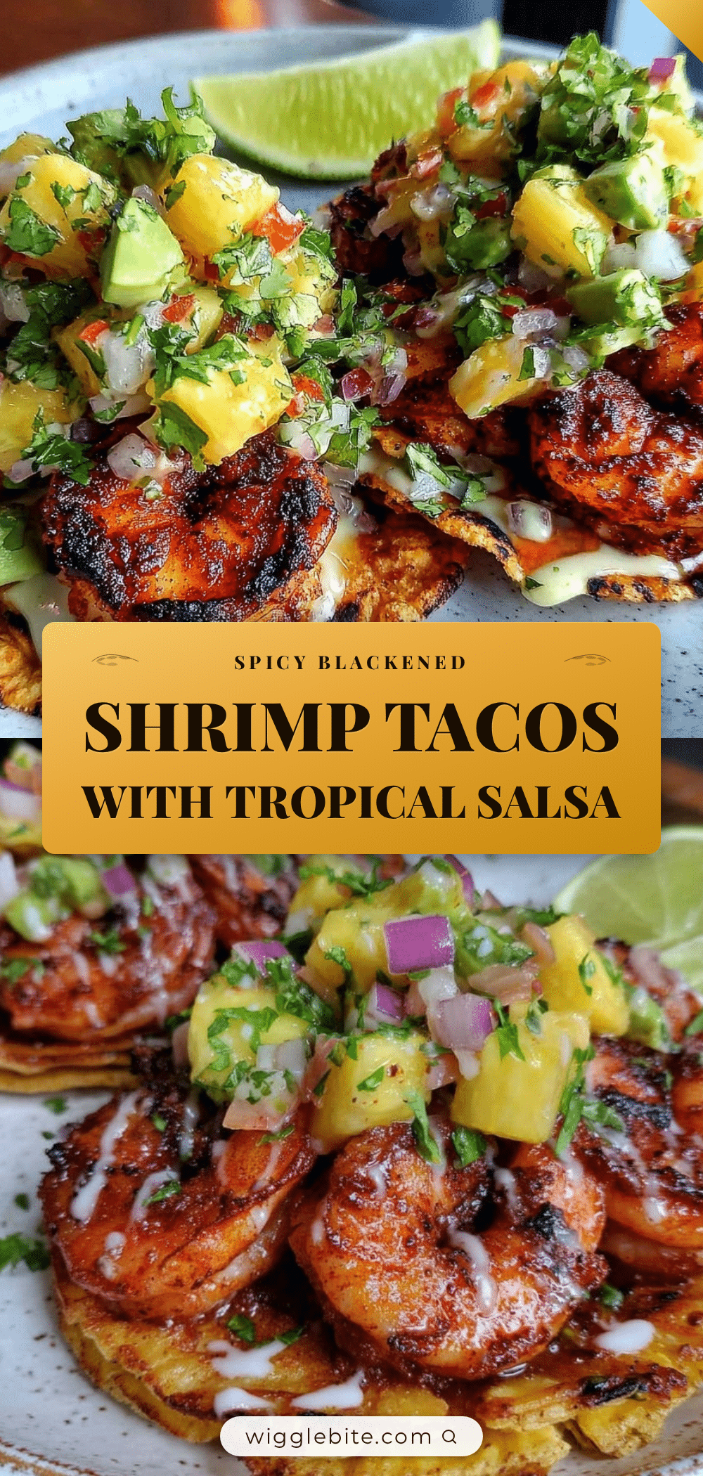 blackened shrimp tacos recipe