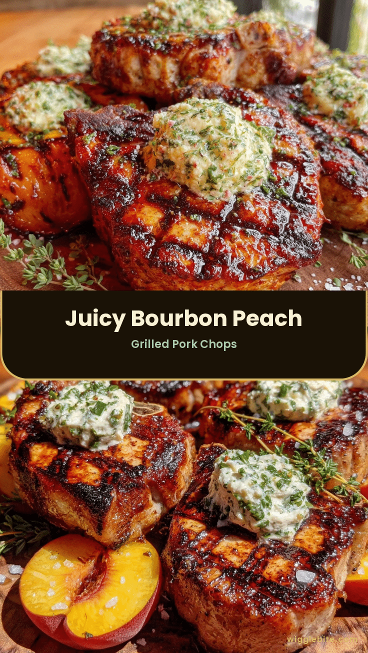bourbon peach pork chops recipe