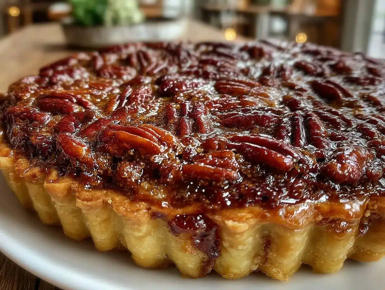 brown butter chocolate bourbon pecan pie preparation steps