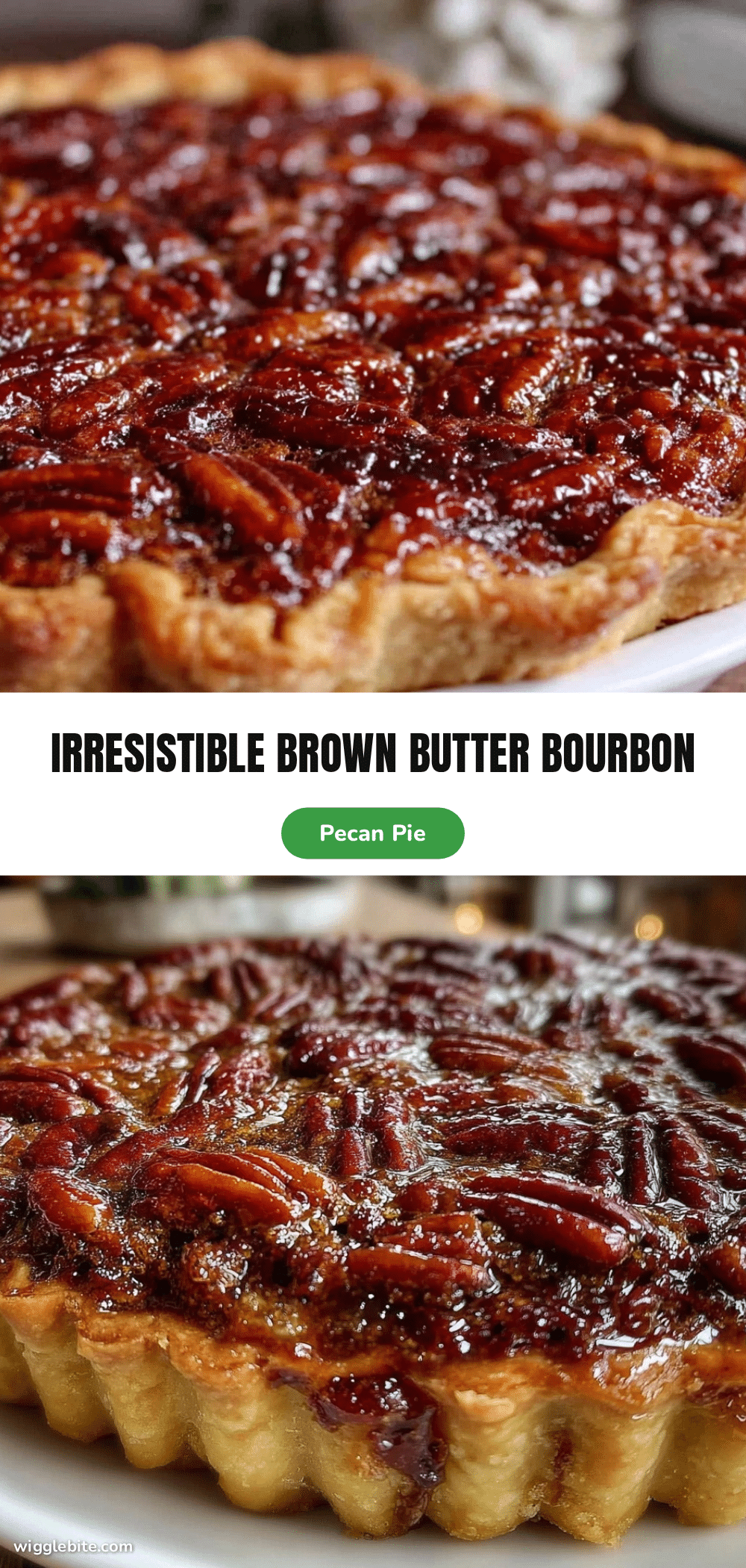 brown butter chocolate bourbon pecan pie recipe