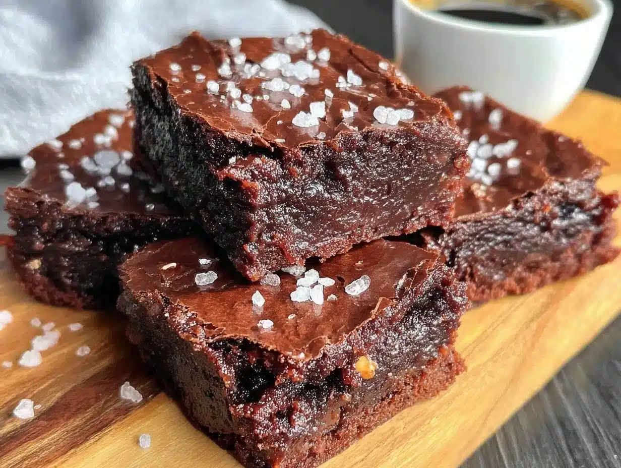 brown butter espresso brownies - featured image