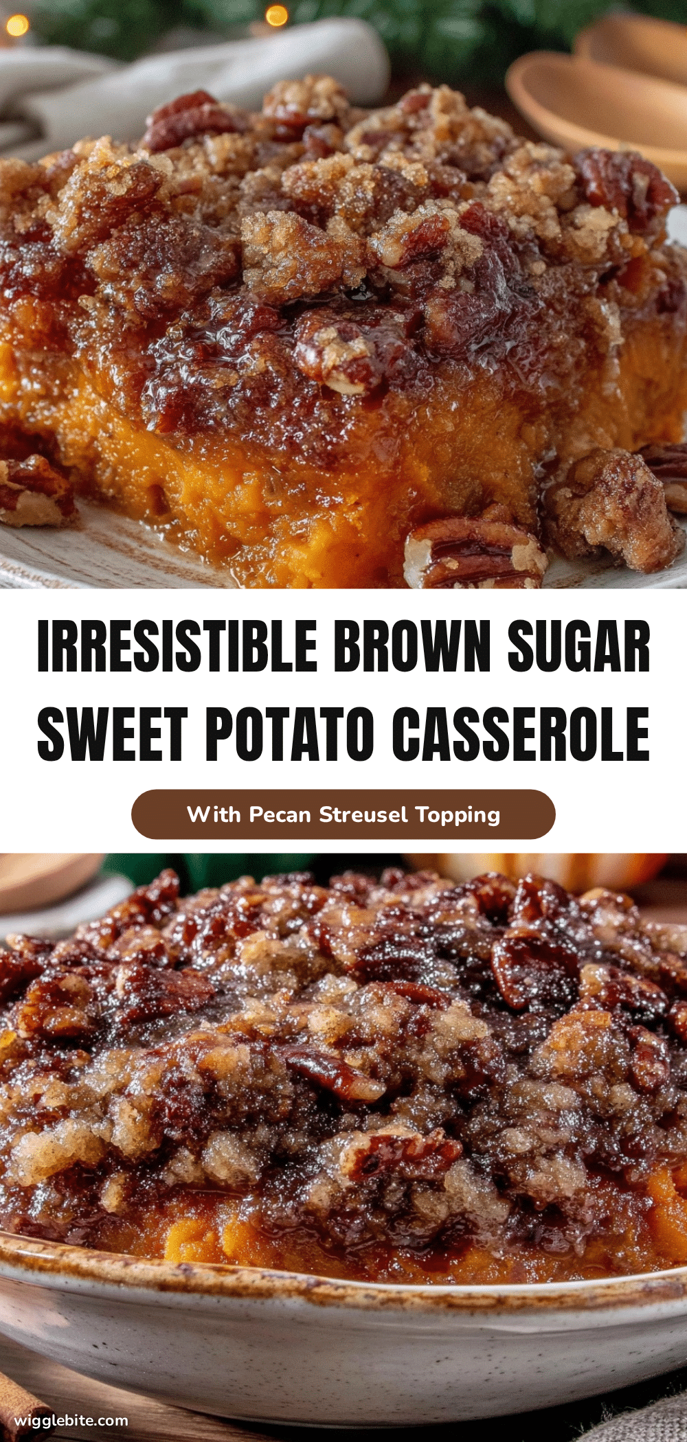 brown sugar sweet potato casserole recipe