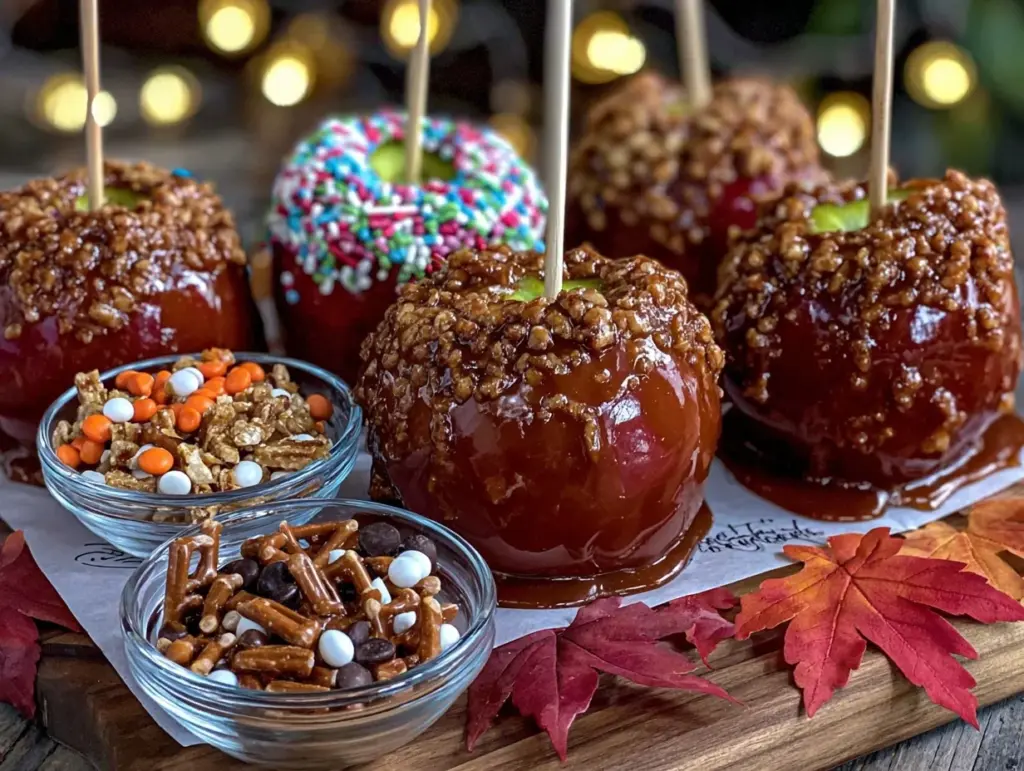 caramel apple bar - featured image